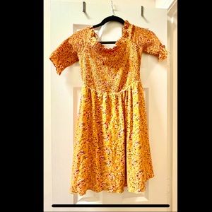 Altar’d State Yellow Smocked Sundress